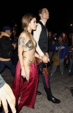 HALSEY at Halloween Party at Delilah in West Hollywood 10/31/2017