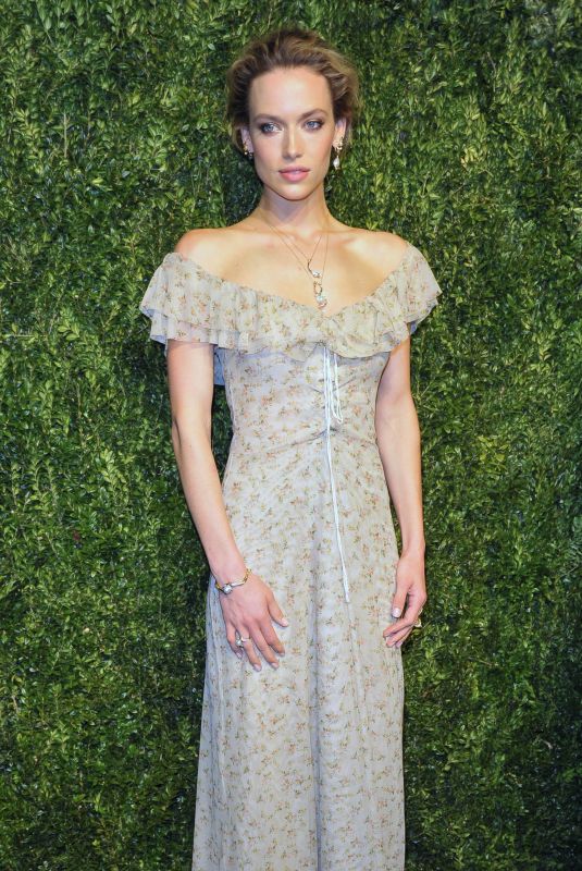 HANNAH FERGUSON at 14th Annual Cfda/Vogue Fashion Fund Awards in New York 11/06/2017