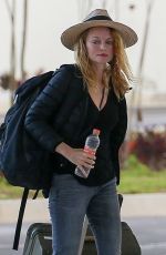 HEATHER GRAHAM Arrives at Cancun International Airport in Mexico 11/09/2017