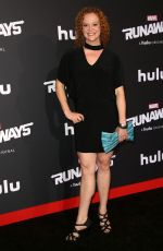 HEATHER OLT at Runaways Premiere in Los Angeles 11/16/2017