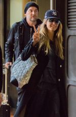HEIDI KLUM Arrives at Tegel Airport in Berlin 11/09/2017