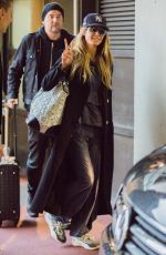 HEIDI KLUM Arrives at Tegel Airport in Berlin 11/09/2017