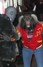 HEIDI KLUM as Nerd Scott Howard from Teen Wolf at Her Annual Halloween Bash in New York 10/31/2017