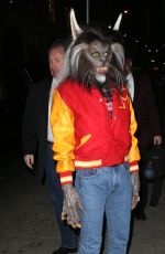 HEIDI KLUM as Nerd Scott Howard from Teen Wolf at Her Annual Halloween Bash in New York 10/31/2017
