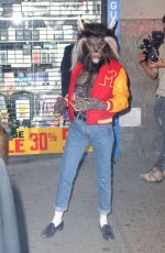 HEIDI KLUM as Nerd Scott Howard from Teen Wolf at Her Annual Halloween Bash in New York 10/31/2017