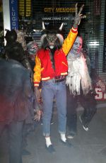 HEIDI KLUM as Nerd Scott Howard from Teen Wolf at Her Annual Halloween Bash in New York 10/31/2017