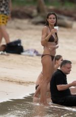 HEIDI KLUM in Bikini at a Beach in Dominican Republic 11/07/2017
