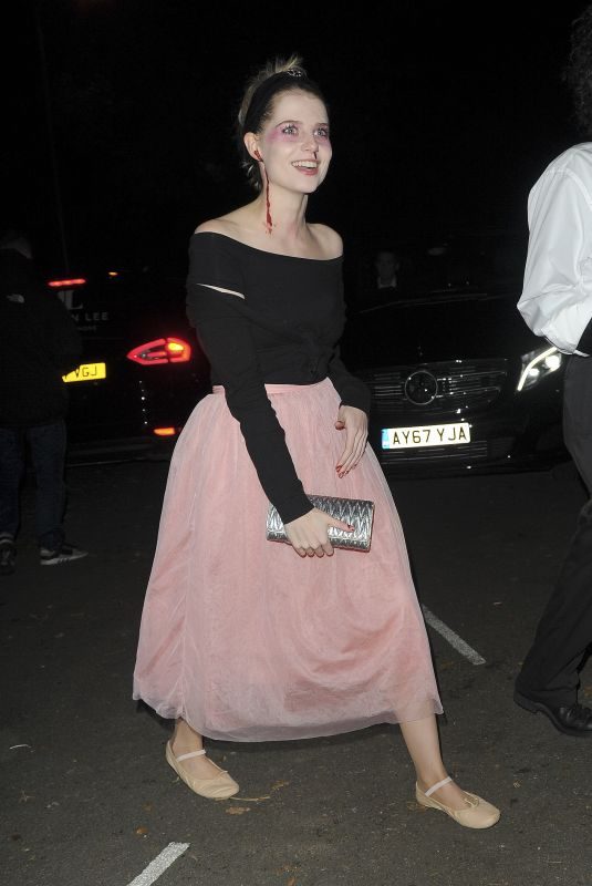 HELEN FLANAGAN at Jonathan Ross Halloween Party in London 10/31/2017