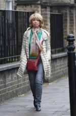 HELEN WORTH Out and About in Kensington 11/04/2017