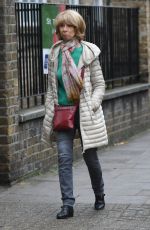HELEN WORTH Out and About in Kensington 11/04/2017