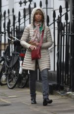 HELEN WORTH Out and About in Kensington 11/04/2017
