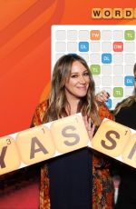 HILARY and HAYLIE DUFF at Words with Friends 2 Launch Party Photo-booth in West Hollywood 11/09/2017