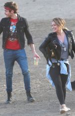 HILARY DUFF and Matthew Koma Out in Los Angeles 11/18/2017