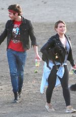 HILARY DUFF and Matthew Koma Out in Los Angeles 11/18/2017