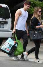 HILARY DUFF and Matthew Koma Out Shopping in Los Angeles 11/11/2017