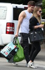 HILARY DUFF and Matthew Koma Out Shopping in Los Angeles 11/11/2017