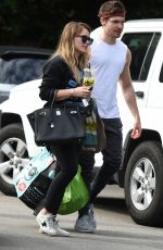 HILARY DUFF and Matthew Koma Out Shopping in Los Angeles 11/11/2017