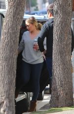 HILARY DUFF and Mike Comrie Out in Los Angeles 11/20/2017