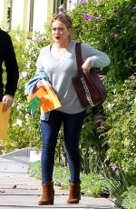 HILARY DUFF and Mike Comrie Out in Los Angeles 11/20/2017