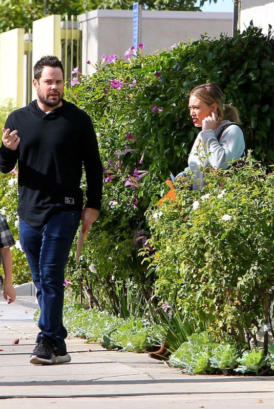 HILARY DUFF and Mike Comrie Out in Los Angeles 11/20/2017