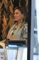 HILARY DUFF at a Frame Store in Studio City 11/03/2017