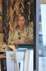 HILARY DUFF at a Frame Store in Studio City 11/03/2017
