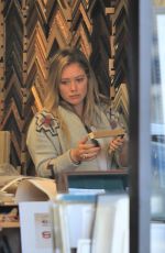 HILARY DUFF at a Frame Store in Studio City 11/03/2017
