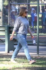 HILARY DUFF Grabbing a Gatorade in Studio City 11/18/2017