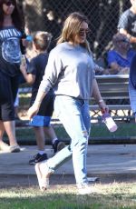 HILARY DUFF Grabbing a Gatorade in Studio City 11/18/2017