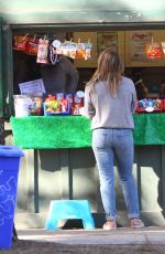 HILARY DUFF Grabbing a Gatorade in Studio City 11/18/2017