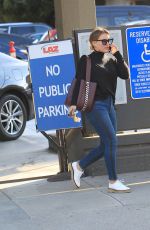 HILARY DUFF Out and About in Beverly Hills 11/29/2017
