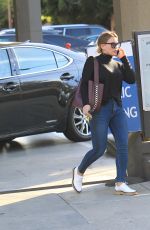 HILARY DUFF Out and About in Beverly Hills 11/29/2017