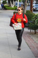 HILARY DUFF Out and About in West Hollywood 11/16/2017