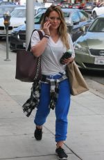 HILARY DUFF Out for Fresh Juice at Kreation in Hollywood 11/15/2017