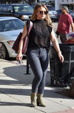 HILARY DUFF Out for Lunch in Studio City 11/17/2017