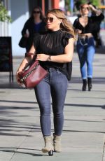 HILARY DUFF Out for Lunch in Studio City 11/17/2017