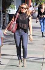 HILARY DUFF Out for Lunch in Studio City 11/17/2017