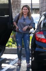 HILARY DUFF Out in Beverly Hills 11/18/2017