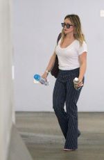 HILARY DUFF Out in Beverly Hills 11/28/2017