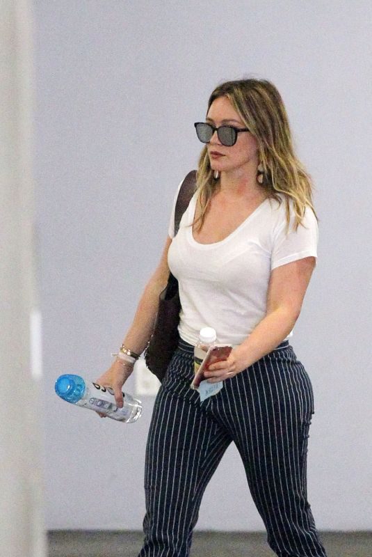 HILARY DUFF Out in Beverly Hills 11/28/2017