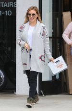 HILARY DUFF Out Shopping in Studio City 11/03/2017