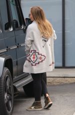 HILARY DUFF Out Shopping in Studio City 11/03/2017