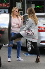 HILARY DUFF Out Shopping in Studio City 11/03/2017