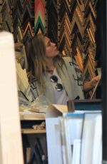 HILARY DUFF Out Shopping in Studio City 11/03/2017