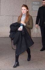 HOLLAND RODEN Leaves Her Hotel in Warsaw 11/25/2017