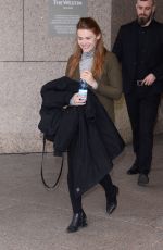 HOLLAND RODEN Leaves Her Hotel in Warsaw 11/25/2017