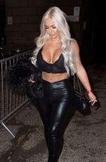 HOLLY HAGAN Night Out in Newcastle 11/25/2017