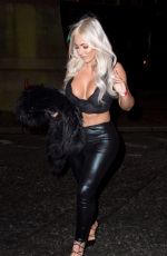 HOLLY HAGAN Night Out in Newcastle 11/25/2017