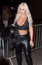 HOLLY HAGAN Night Out in Newcastle 11/25/2017
