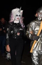 HOLLY WILLOGHBY at Jonathan Ross’s Halloween Party in London 10/31/2017